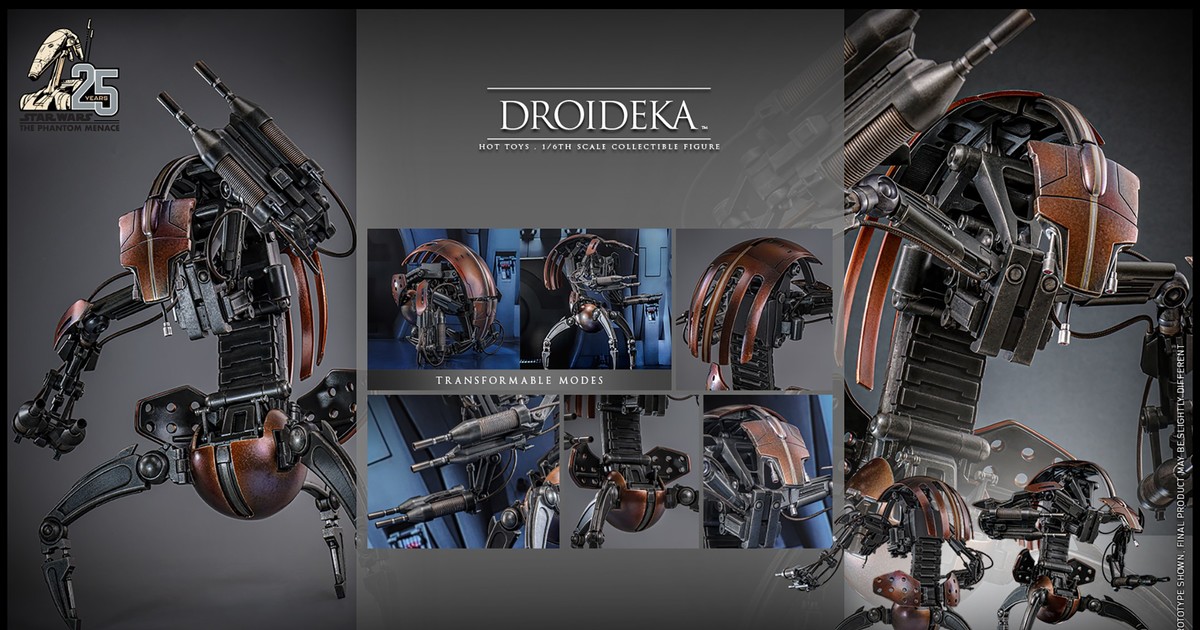 Hot Toys『《星際大戰首部曲：威脅潛伏》毀滅者機器人（Droideka）』1/6 比例收藏級模型