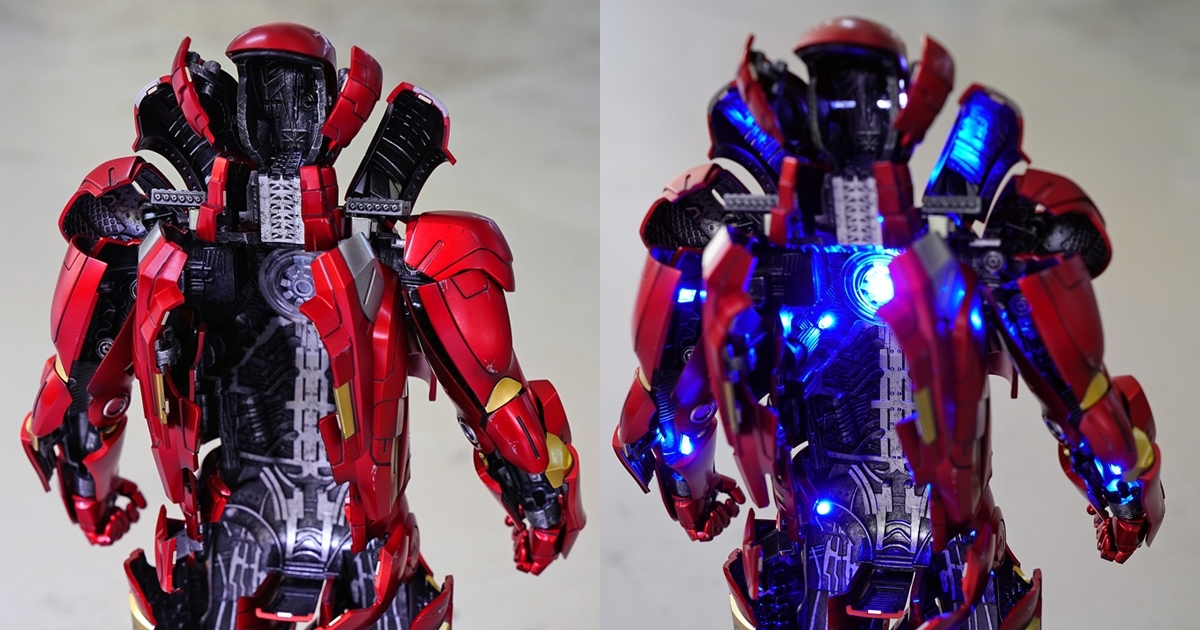 [D.M.S. Toys Report]  Die Cast？復活的 Power Pose 系列？ Hot Toys 1/6 Iron Man Mark VII (Open Armor Version)