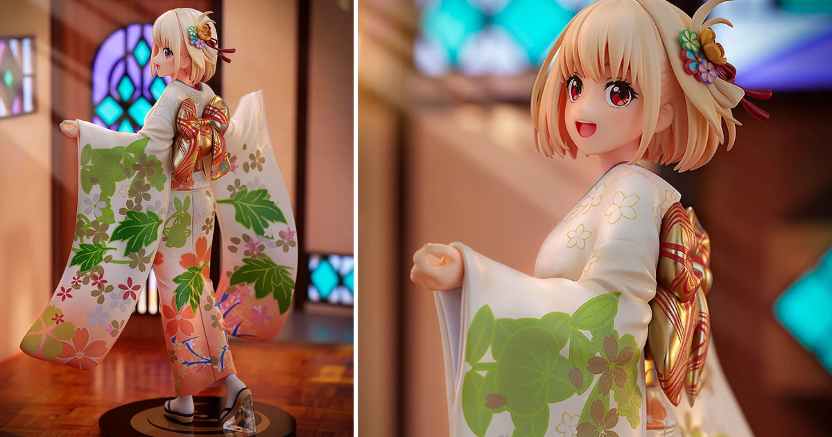 GSC『Lycoris Recoil 莉可麗絲 錦木千束 和服禮裝Ver.』1/7比例模型 華麗振袖迎接成人式！