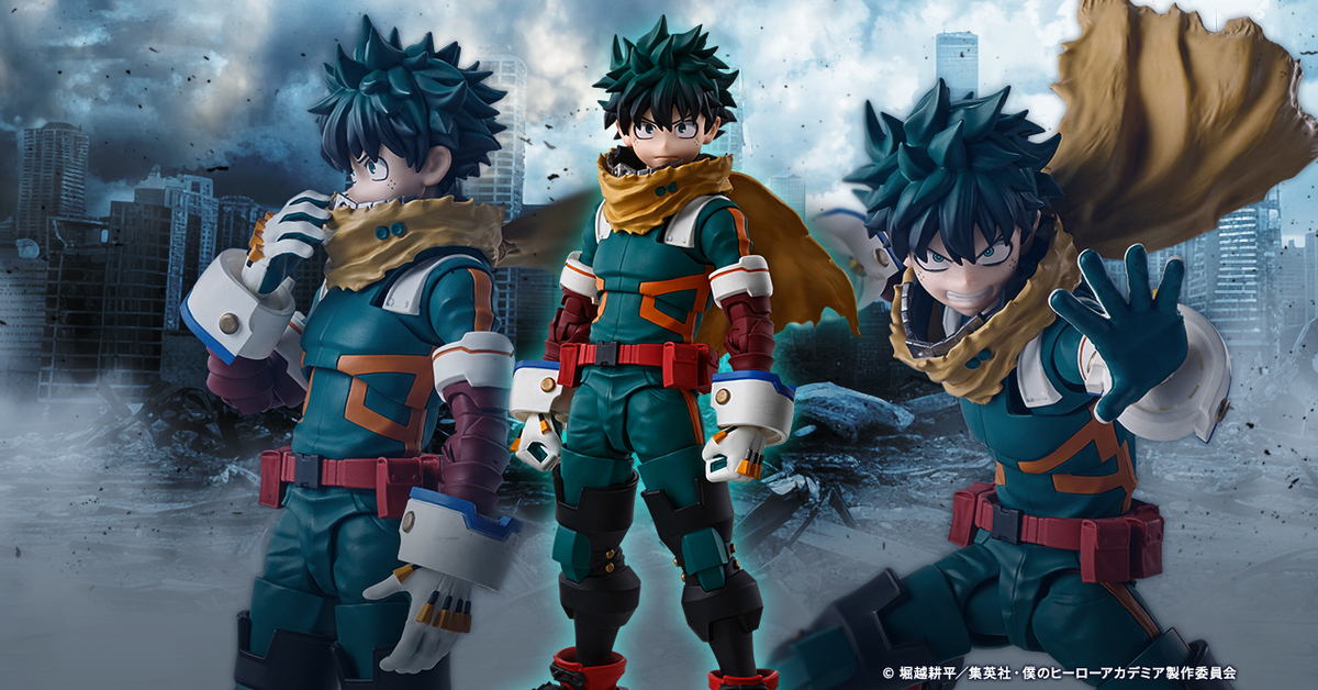 S.H.Figuarts『《我的英雄學院》綠谷出久』商品化決定！英雄也許會遲到，但絕不缺席！