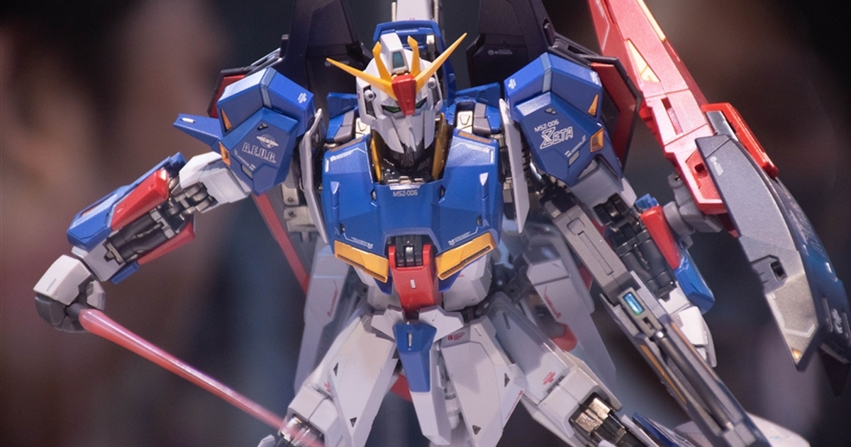 METAL BUILD 開發中新作『Z鋼彈』試作品全貌、變形後的穿波機型態造型揭曉！