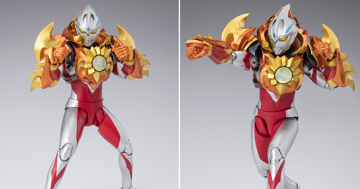 S.H.Figuarts《超人力霸王雅克》「烈日裝甲」（ソリスアーマー）彷彿熊熊燃燒的炙熱火焰造型！