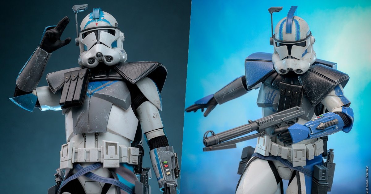 HOT TOYS『《星際大戰：複製人之戰》突擊偵察兵 5 號（Fives）／回音（Echo）』1/6 比例收藏級可動人偶