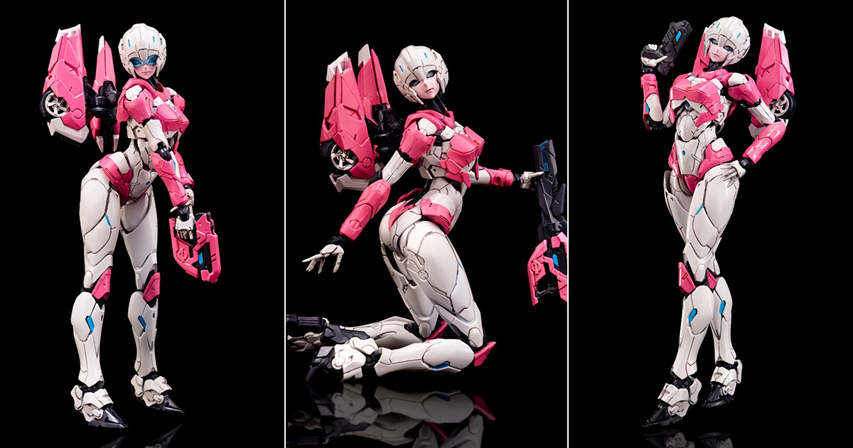 Flame Toys 風雷模型《變形金剛》雅希（Arcee）青春美少女氣息滿溢！【再販】