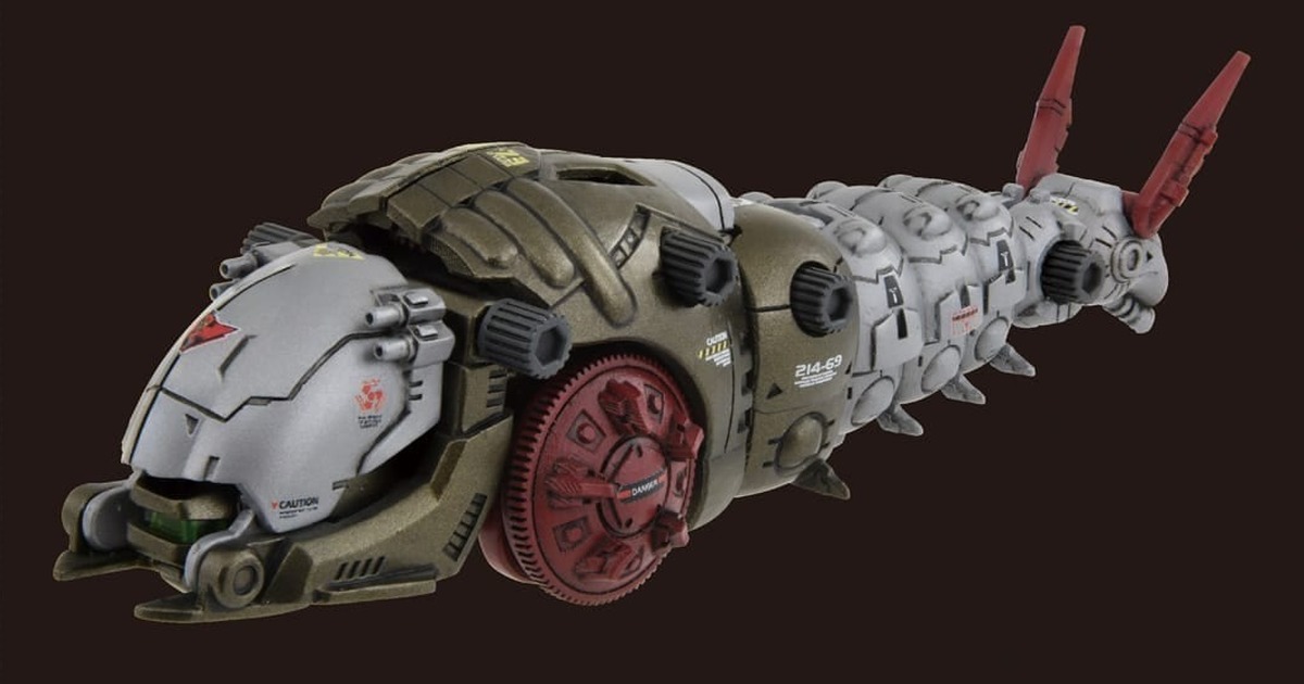 ZOIDS 40 周年紀念 AZ SERIES『重裝天蠶』徹底翻新造型、首度搭載馬達動力！