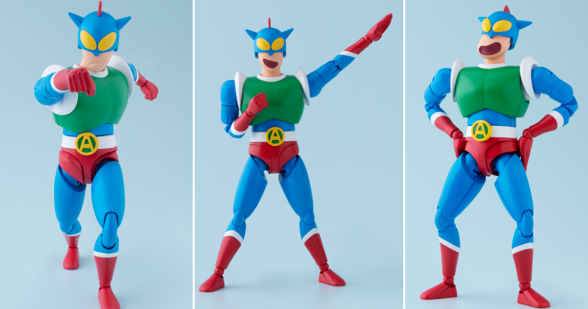 萬代食玩『SMP Kit Makes Pose 蠟筆小新 動感超人』參上！重現經典的哈哈哈與帥氣飛踢