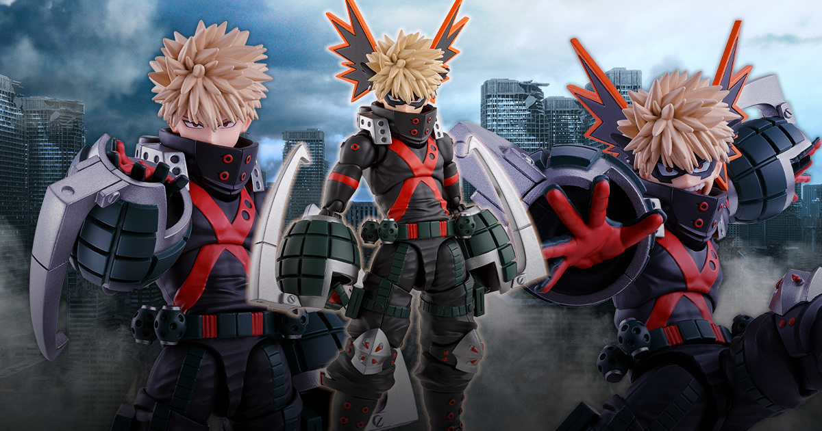 S.H.Figuarts『《我的英雄學院》爆豪勝己』商品化決定！冬服版本大爆殺神即將登場！
