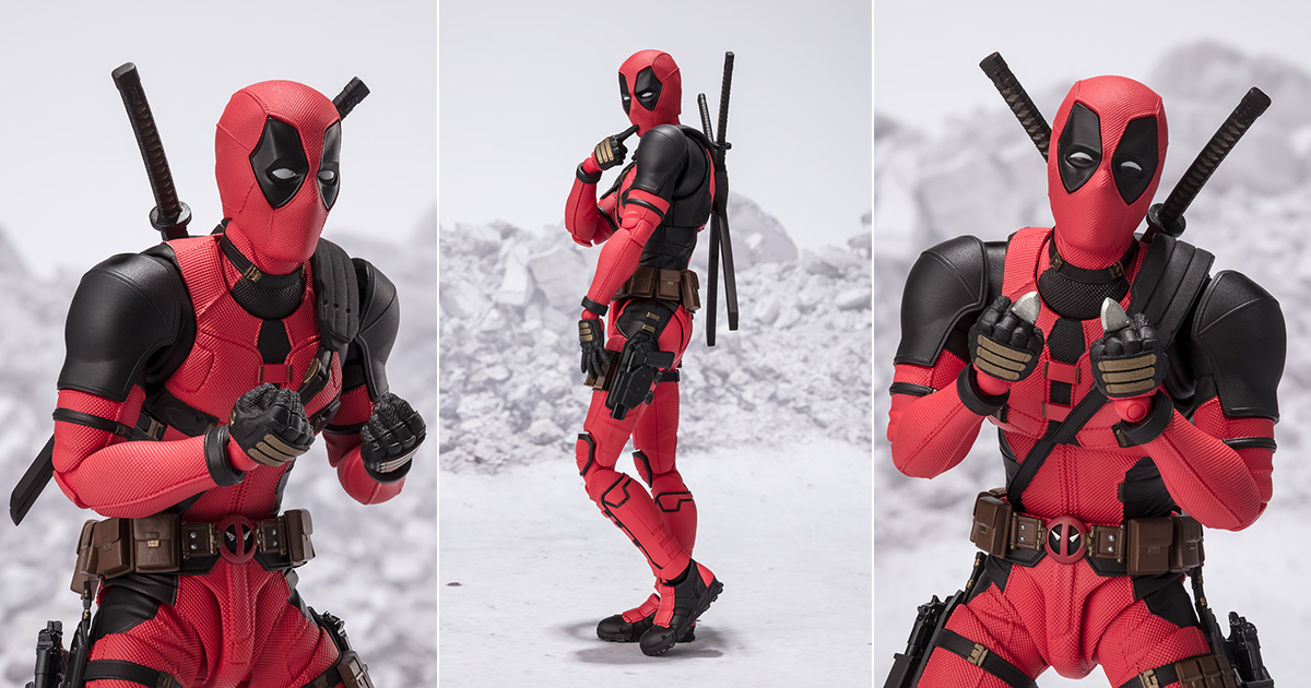 S.H.Figuarts「死侍 (死侍與金鋼狼) 」可動人偶 デッドプール（デッドプール＆ウルヴァリン）
