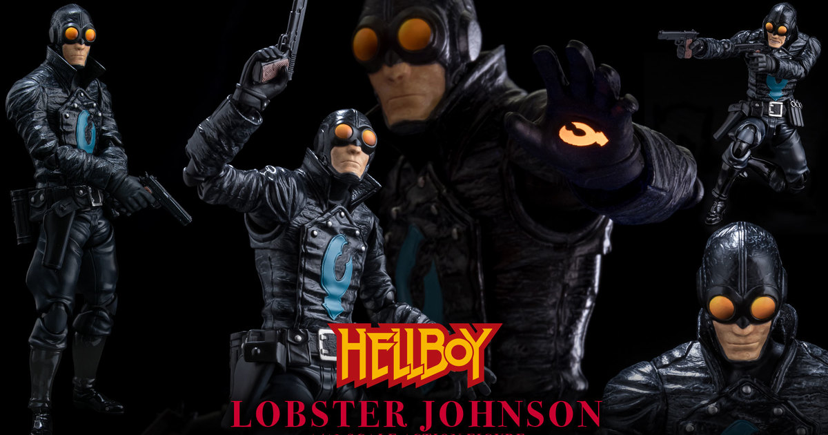 1000Toys『地獄怪客 龍蝦強森 LOBSTER JOHNSON』1/12可動人偶 地獄怪客的偶像霸氣登場！