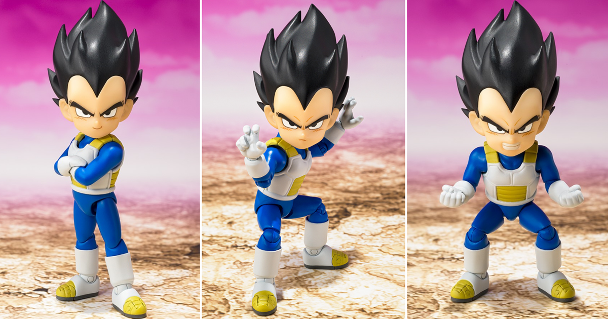 七龍珠DAIMA『S.H.Figuarts 小貝吉塔-DAIMA-』可動人偶 再現小小賽亞人王子的驕傲！