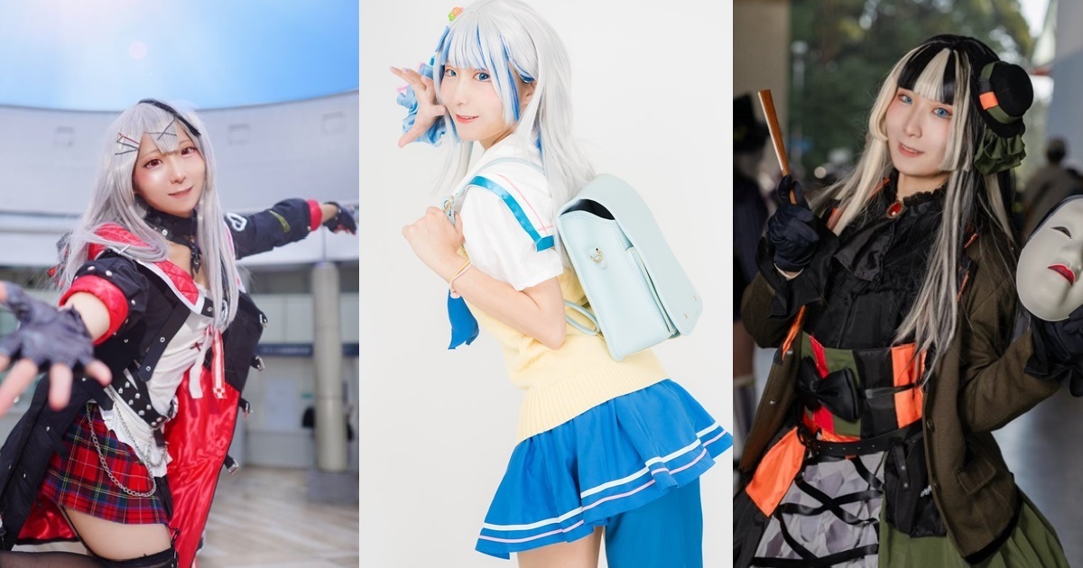 將自己的推化為動力！Coser泡沫いろは自作服裝扮《hololive》各VTuber展現魅力