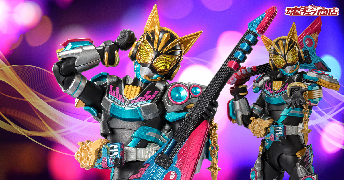 S.H.Figuarts『《假面騎士 GEATS》假面騎士 NA-GO 狂熱節拍形態』可動人偶，Hit！Fever Beat！