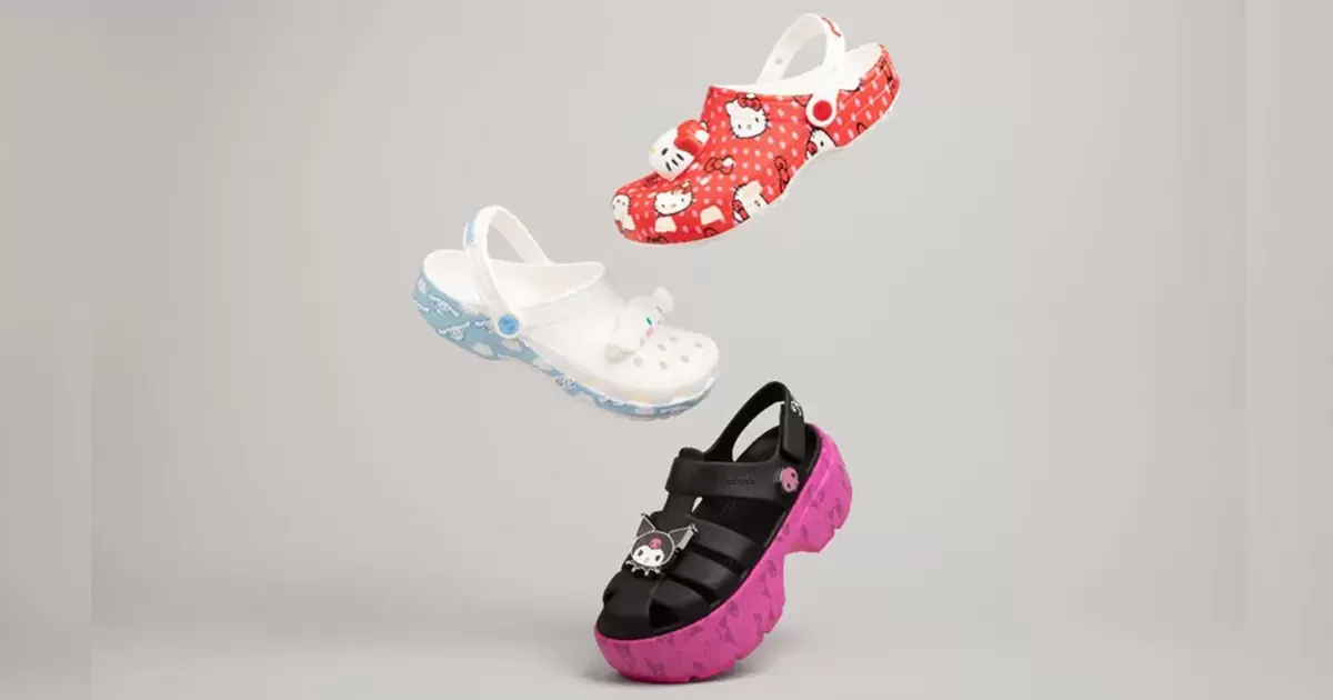 各種年齡都有的涼爽穿搭！ Crocs ⨉三麗鷗角色明星釋出聯名鞋款