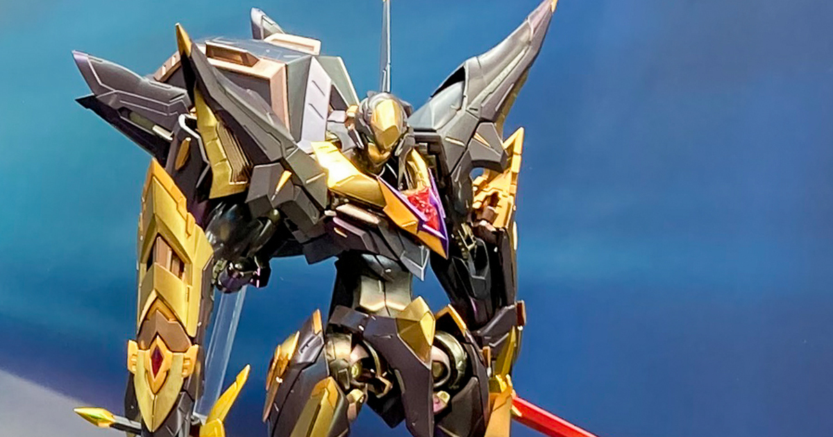 METAL BUILD DRAGON SCALE『蘭斯洛特・阿爾比昂零式』漆黑的 ZERO 專用機試作品公開！