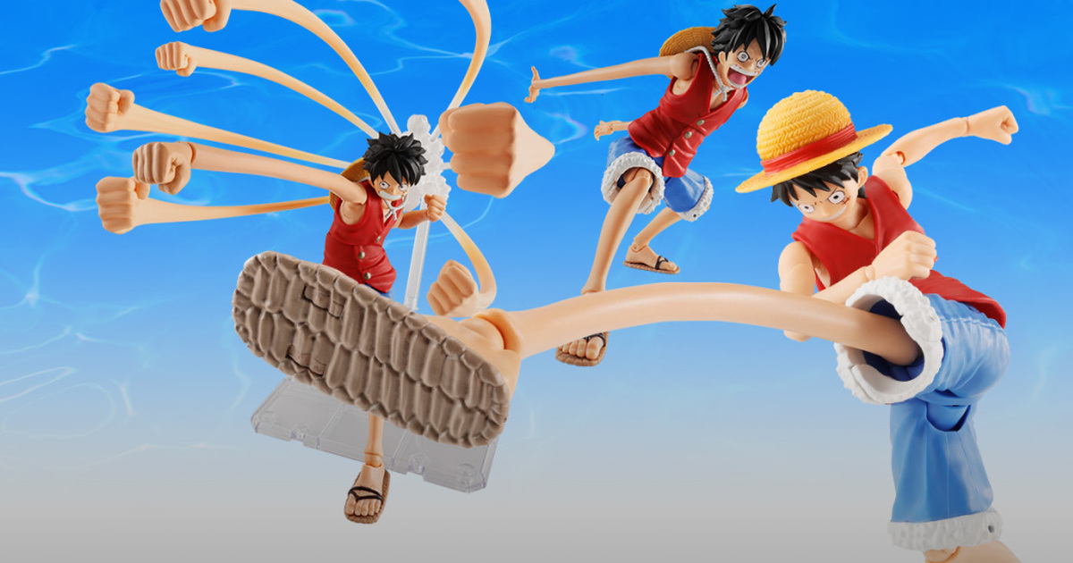 S.H.Figuarts『《航海王》蒙其·D·魯夫-冒險的黎明- 伸縮自如的配件包』商品化決定！補充收錄橡膠果實能力魄力配件！