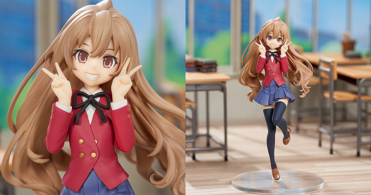 GSC POP UP PARADE『《TIGER×DRAGON》逢坂大河』塗裝完成品，再現掌中老虎嬌小可愛的身姿！