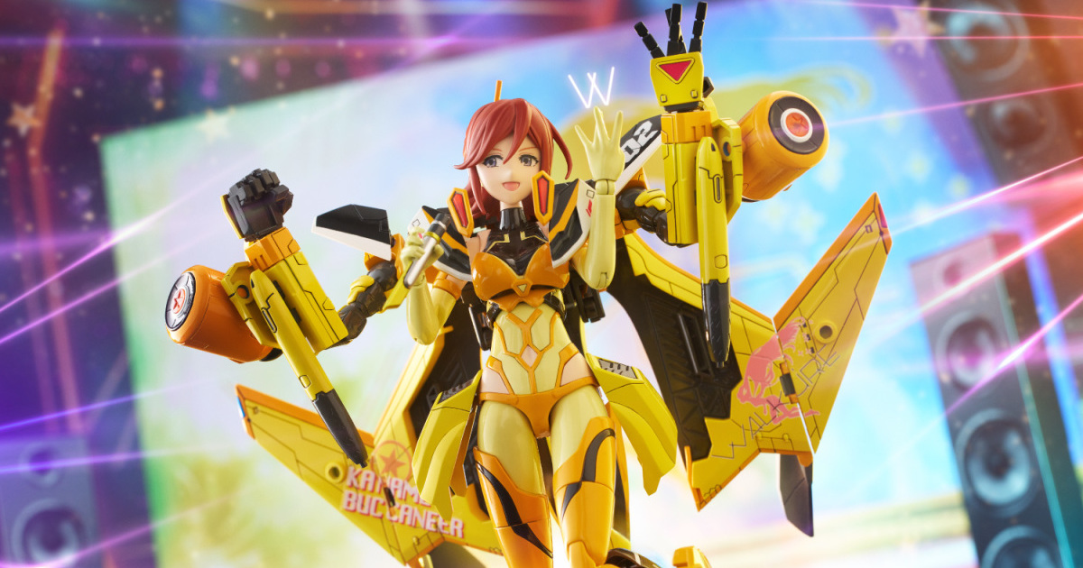 V.F.G.『超時空要塞Δ VF-31J 凱羅斯 要·巴卡妮雅』原創可動素體合體戰機 具備機娘形態等多種玩法！