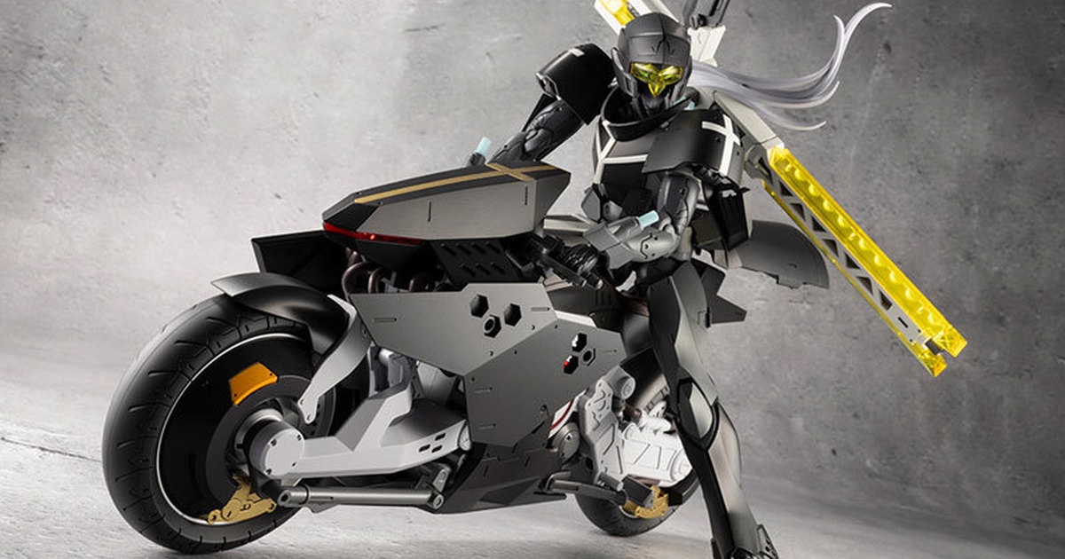 無限邂逅 Megalo Maria 首款車輛模型『NIGHTS SUPERIOR』帥氣重型機車登場！