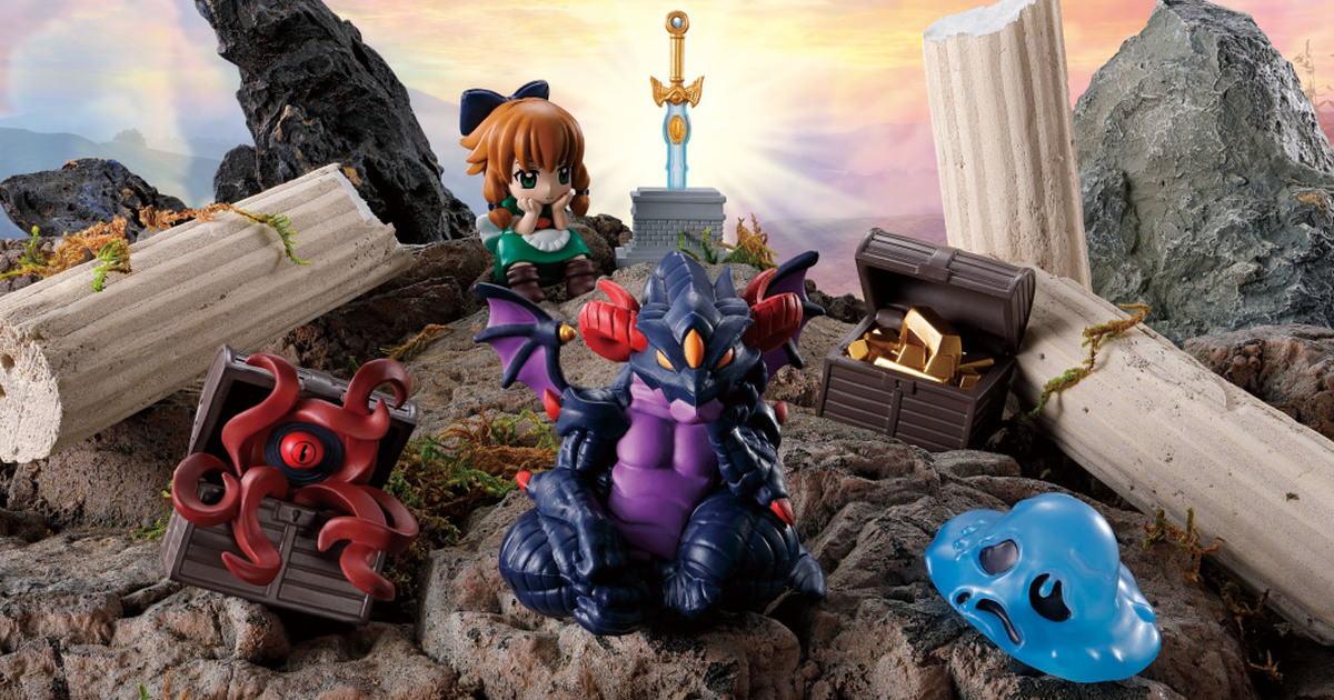 GASHAPON『等待中的地下城 勇者與龍之城』轉蛋 原川光博原創設計的RPG世界系列展開！