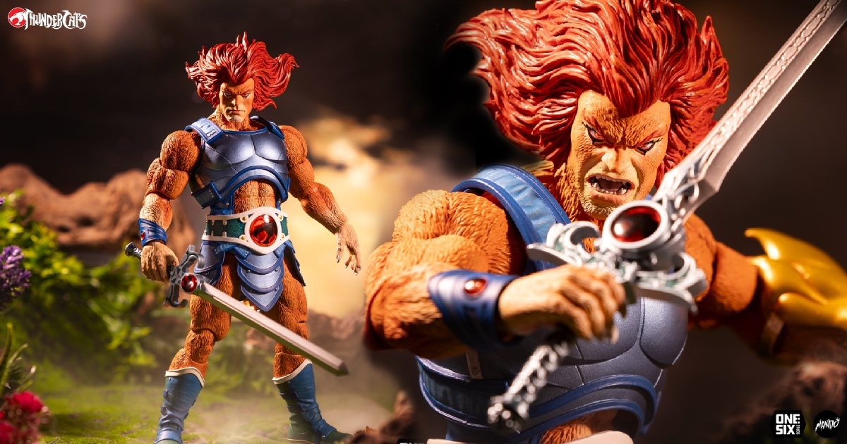 MONDO『《霹靂貓》獅貓（Lion-O）』1/6 比例可動人偶，重新詮釋的霹靂貓王颯爽登場！