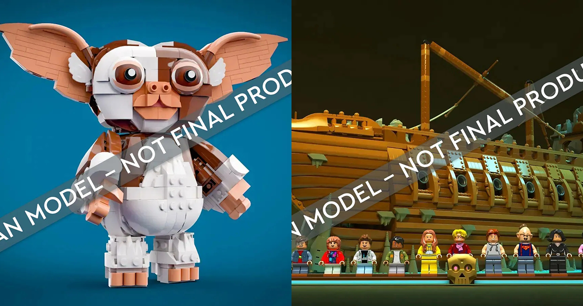 LEGO IDEAS 80 年代主題競賽結果公佈！《七寶奇謀》海盜船 Inferno、《小精靈》魔怪 Gizmo 確定商品化