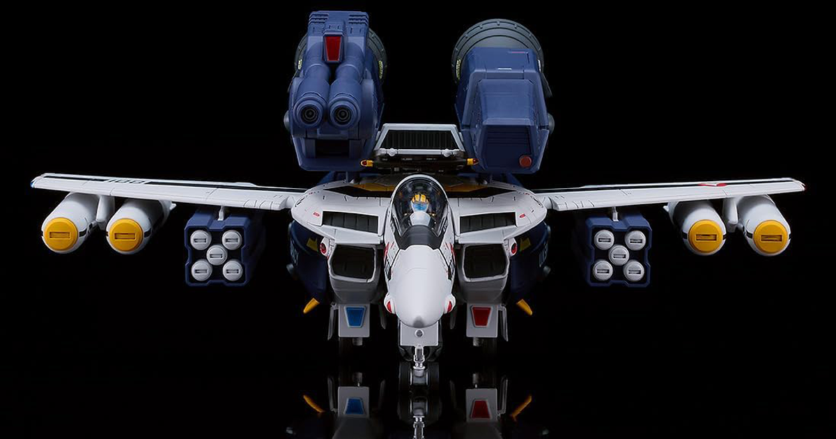 PLAMAX『超時空要塞 1/72 VF-1S 攻擊女武神 骷髏隊長』劇場版搭載魄力重武裝的戰機形態登場！