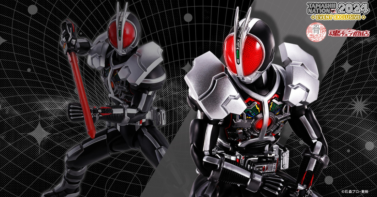 S.H.Figuarts 真骨彫製法『假面騎士FAIZ 加速型態』新規再現胸內超帥機械構造！