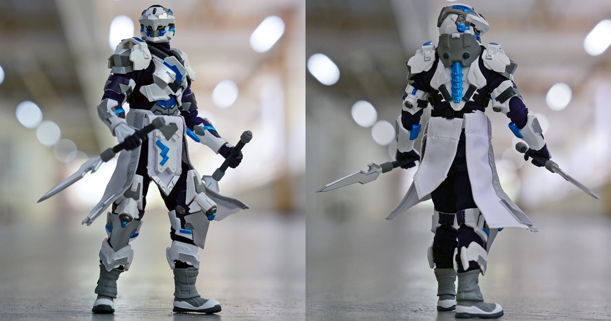 [D.M.S. 玩具報告] 人生有幾多個十年？Devil Toys 1:12 裝甲服 Zenorisu 限量版 白銀之騎士