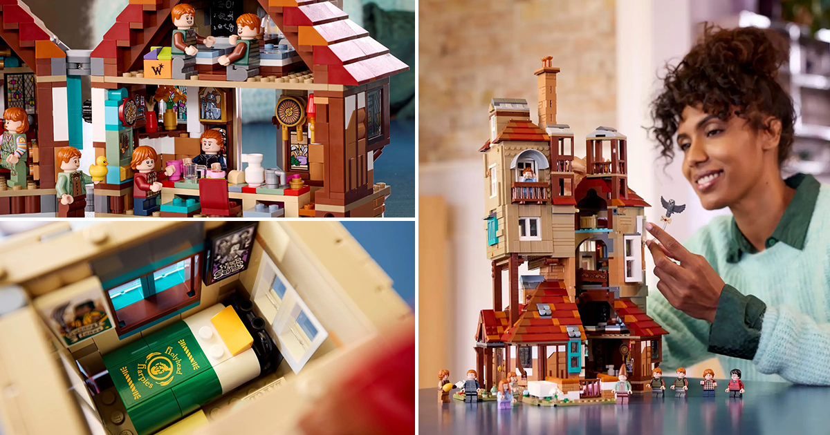 LEGO 76437《哈利波特》洞穴屋 – 典藏版（The Burrow – Collectors' Edition）情報公開
