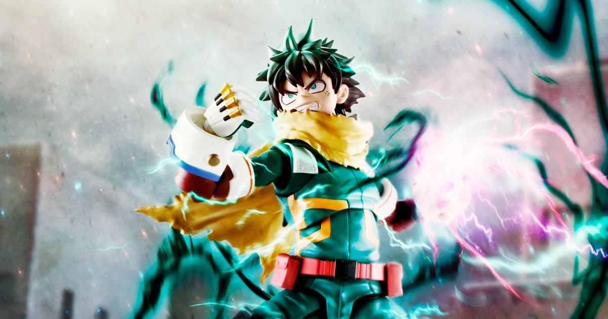 S.H.Figuarts『《我的英雄學院》綠谷出久』可動人偶，黑鞭特效與輔具細節再現英雄笨九的帥氣造型！