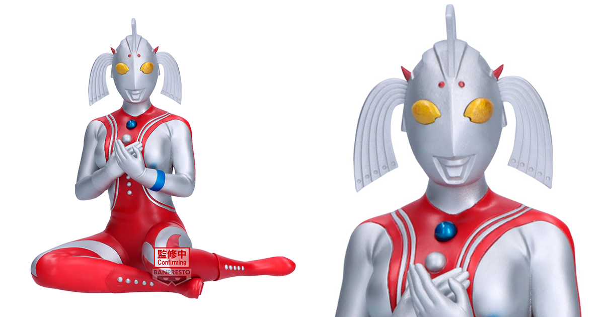 BANPRESTO「超人力霸王之母」（ウルトラの母）立體人形 散發慈愛之力的溫柔坐姿！