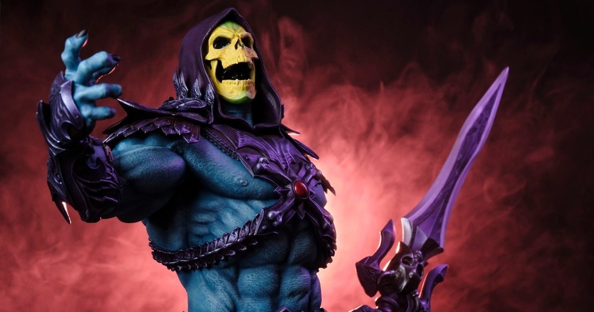 Tweeterhead『《太空超人》骷髏王傳奇（Skeletor Legends）』 經典版 1/5 比例收藏雕像，細緻再現迷你漫畫系列的寫實形象！