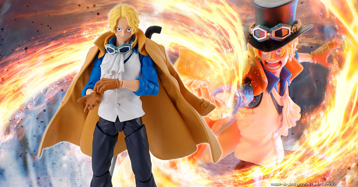 S.H.Figuarts『《航海王》薩波 -革命軍參謀總長-』可動人偶，革命軍的第二把交椅強勢登場！