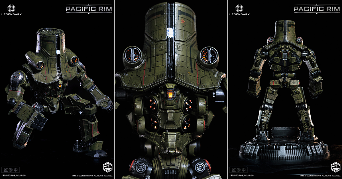 Infinity Studio《環太平洋》車諾阿爾法（Cherno Alpha）合金可動人偶 以硬派肉搏風格聞名的第一世代機甲獵人！
