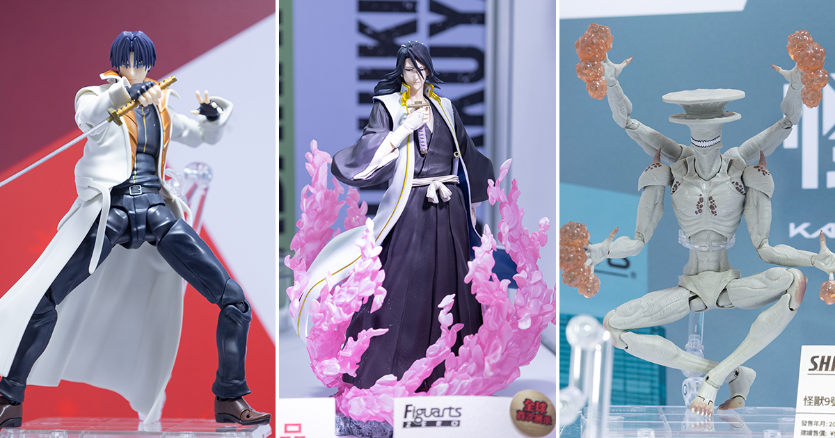 【TAMASHII FEATURE AREA 新竹】現場報導 多款首度在台展示的精彩新作！