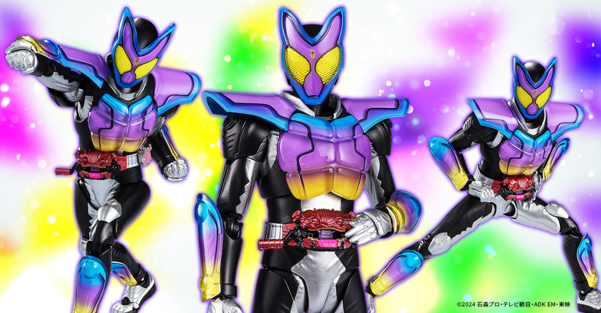 S.H.Figuarts『《假面騎士GAVV》假面騎士GAVV 砰擊軟糖（POPPIN GUMMY）形態』可動人偶