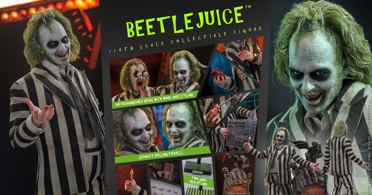 Hot Toys『《陰間大法師 BEETLEJUICE》甲蟲汁大師』1/6 比例收藏級可動人偶