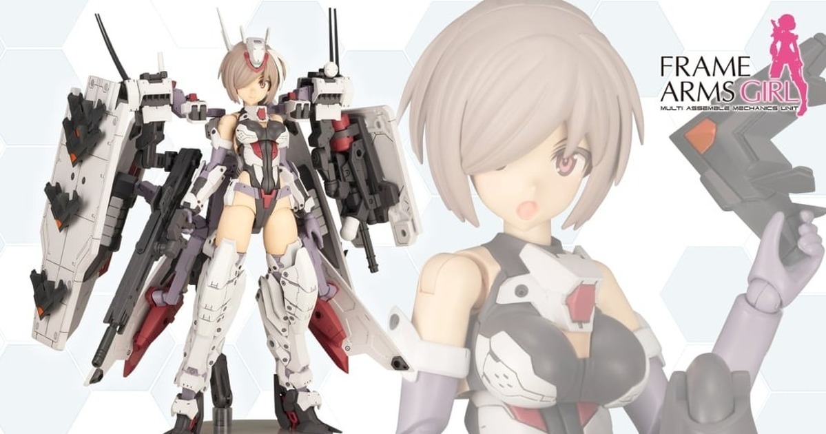 壽屋『機甲少女 出雲』帥氣艦艇機器人美少女化  素體採用新規可動設計！