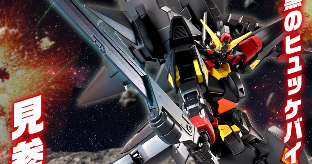 機戰 OG 組裝模型新作『HG 凶鳥 Mk-II 龍卷型』新規再現漆黑配色和武裝！