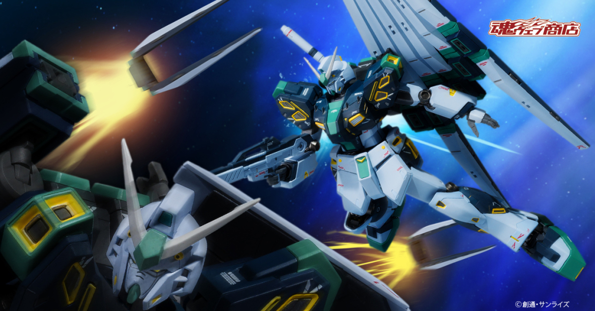 METAL ROBOT魂『Ka signature 量產型ν鋼彈(翼狀感應砲裝備)』具備腦波傳導框架的新人類用機登場！