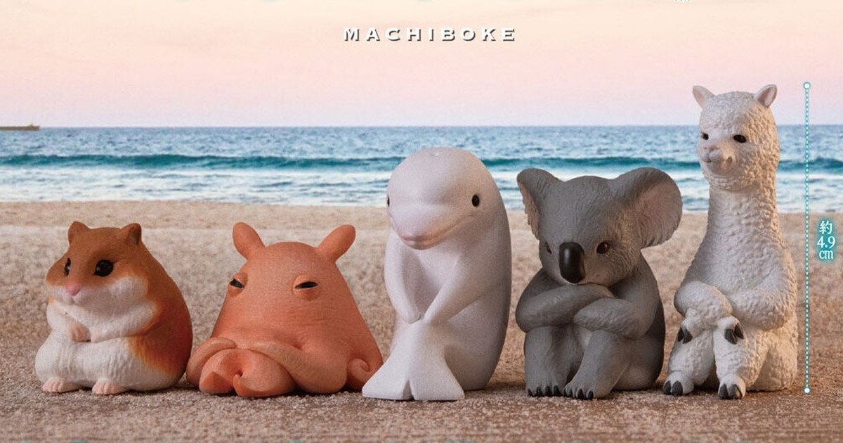 GASHAPON 人氣第十二彈『等待中的動物12』轉蛋又來啦！可愛的羊駝、扁面蛸靜靜等待回歸