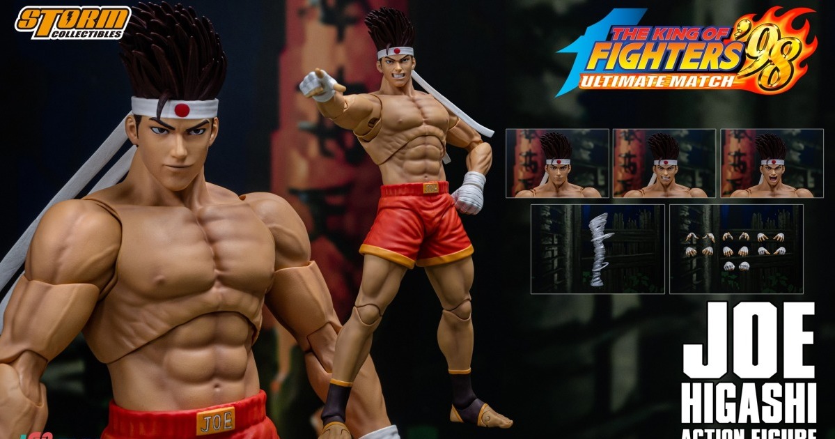 STORM COLLECTIBLES《格鬥天王'98 終極對決》東丈 JOE HIGASHI 泰拳龍捲風炸裂！