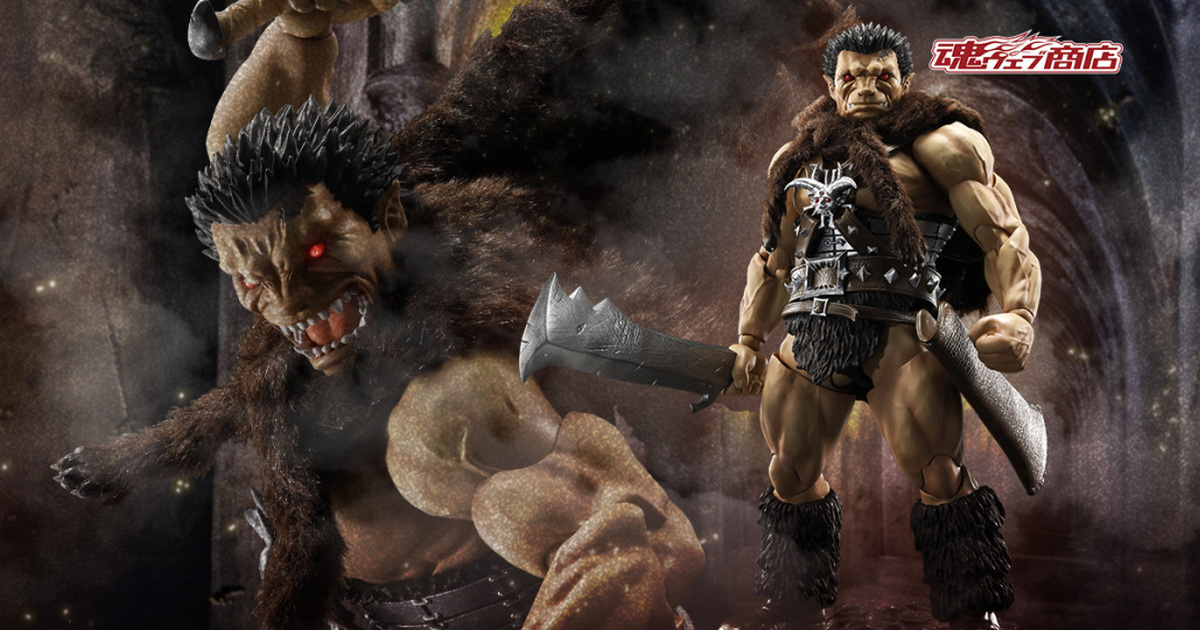 『S.H.Figuarts 烙印勇士 不死的索特（人型態）』逼真獸毛披風、極具份量的魁武身形狂暴再現！