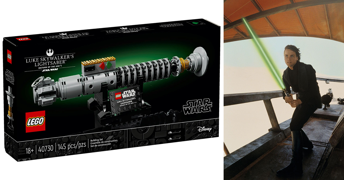 LEGO 40730「路克·天行者的光劍」滿額禮情報公開！（Luke Skywalker's Lightsaber）