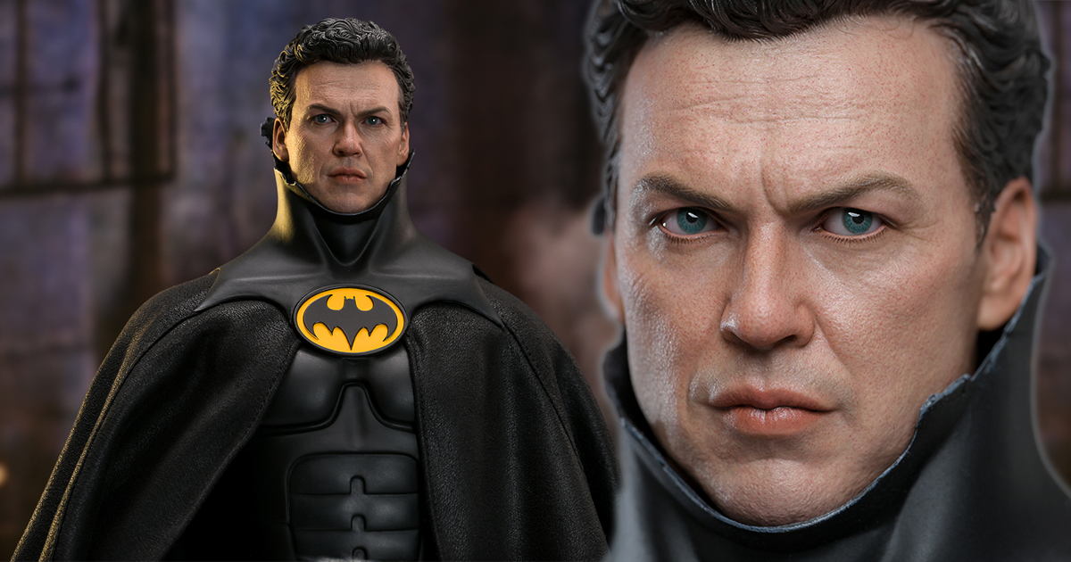 HOT TOYS《蝙蝠俠大顯神威》蝙蝠俠（Batman）1/6 比例收藏級人偶 豪華版 撕破面罩露出真面目的裸顏頭雕！