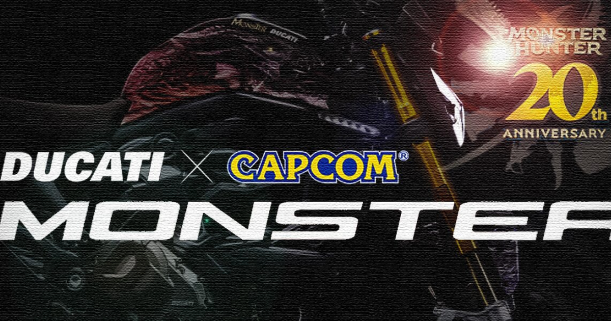 霸氣黑龍公路奔馳！ DUCATI ✕《魔物獵人》20周年聯名重機 MONSTER SP