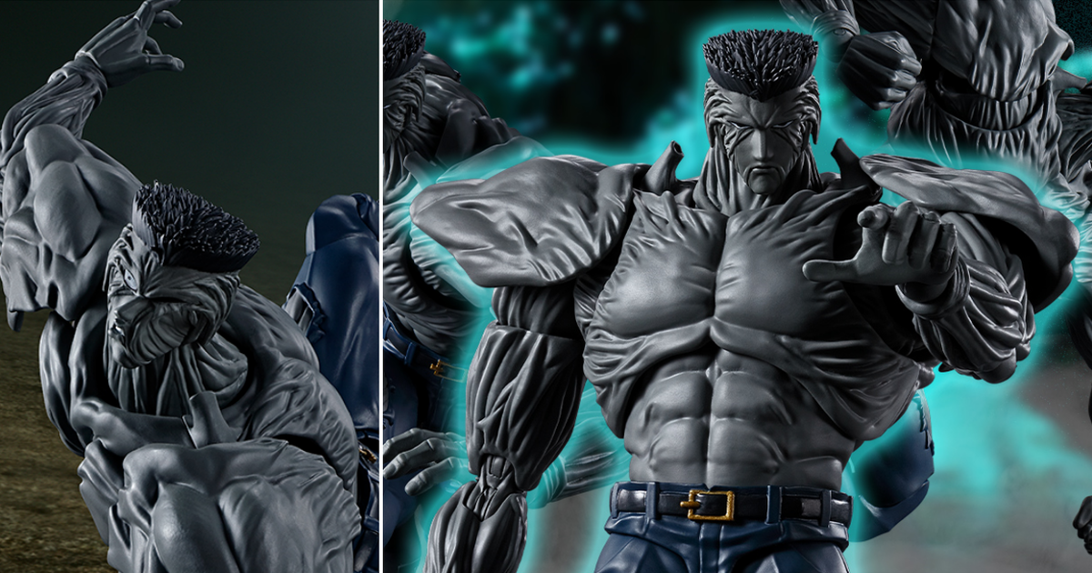 幽遊白書『S.H.Figuarts 戶愚呂弟100％』18公分大份量 展現壓倒性的肌肉爆發狀態！