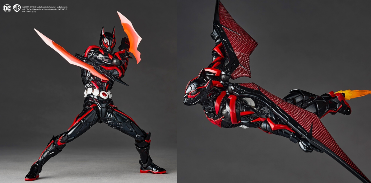 海洋堂『AMAZING YAMAGUCHI 未來蝙蝠俠（Batman Beyond）』充滿科技感霸氣橫溢的冷酷造型！