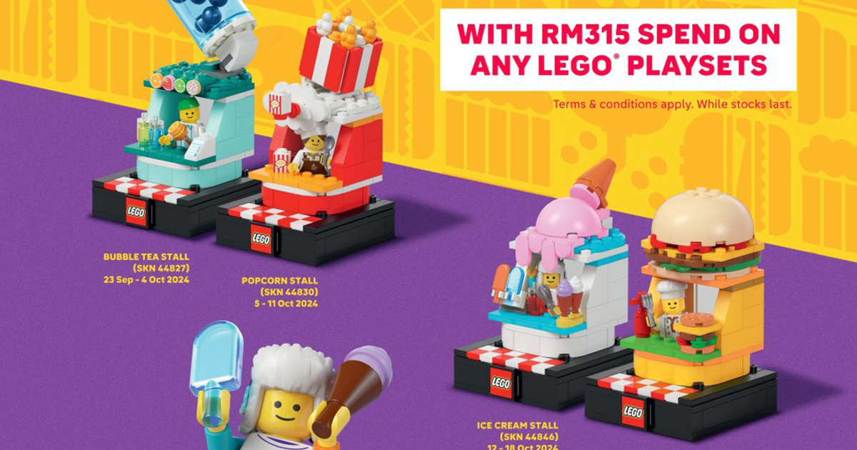 2024 LEGO Bricktober「積木咬一口系列 (Brick Bites Series) 」情報公開 精緻小巧的可愛攤販登場！