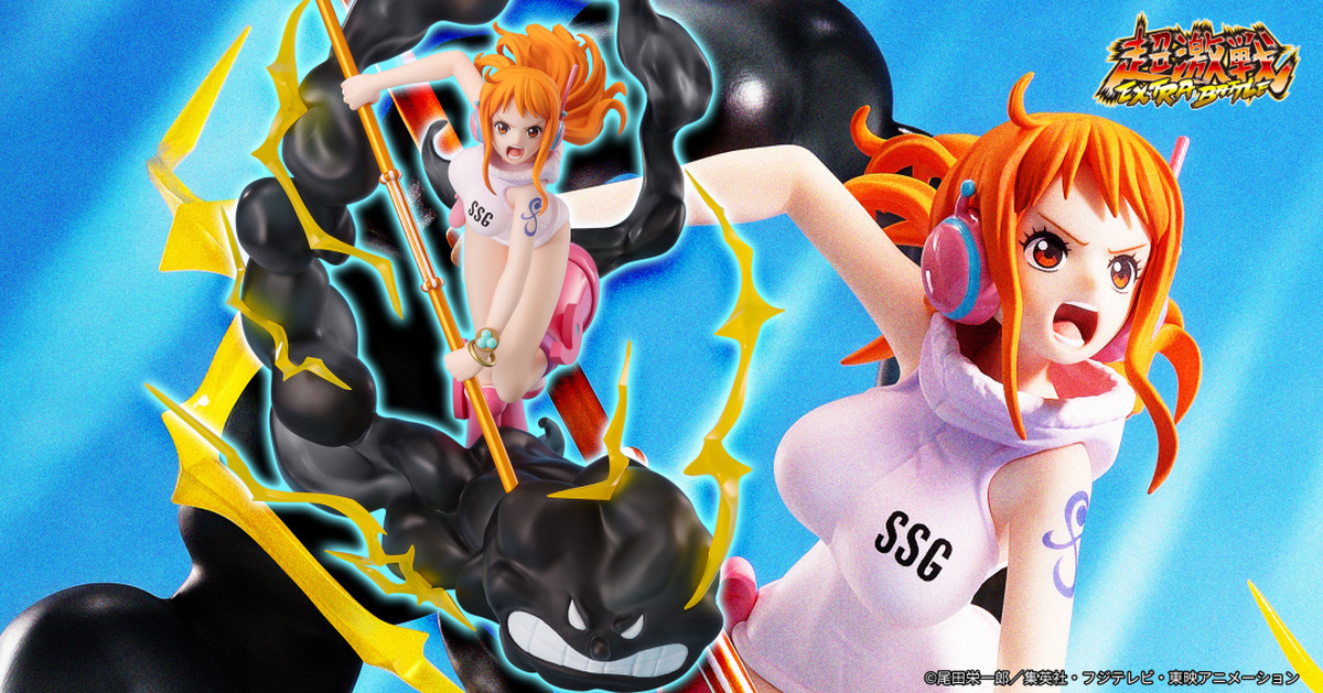 Figuarts ZERO『《航海王》娜美 -雷霆-』塗裝完成品，蛋頭篇釋放宙斯使出雷擊的攻擊動態！